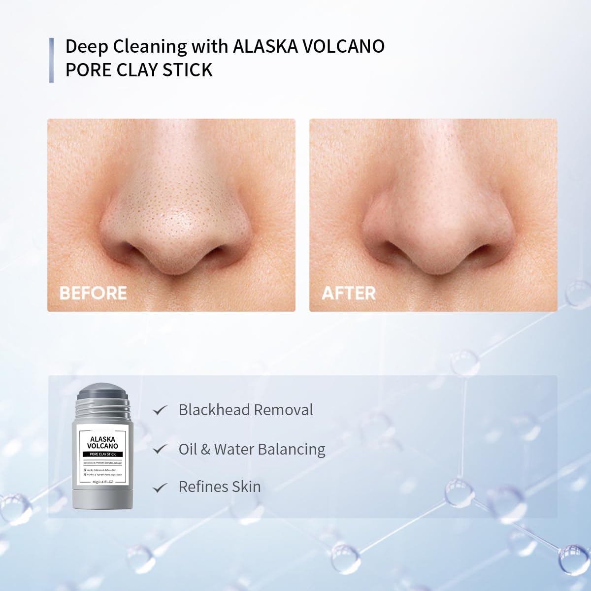 Skintific Blackhead & Pore Clearing Clay Stick Duo