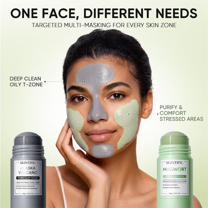Skintific Blackhead & Pore Clearing Clay Stick Duo
