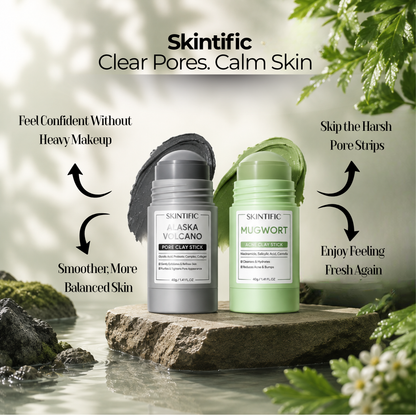 Skintific Blackhead & Pore Clearing Clay Stick Duo